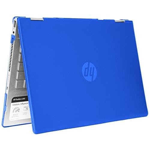mCover Hard Shell Case for 14'' HP Pavilion X360 14-CDxxxx / 14-DDxxxx Series Convertible 2-in-1 laptops – HP-PX360-14CD Blue