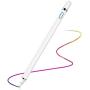 Stylus Pencil Compatible for Apple,Active Stylus Pen for Touch Screens, Rechargeable 1.5mm Fine Point Smart Pencil Compatible for iPhone iPad Android and Most Tablets on Touchscreen Devices (White)