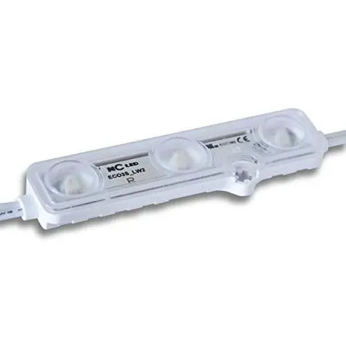 NC LED Red Wide Angle 3 Lights ECO3 0.72 Watt Product of Korea 3 YRS Warranty (Bags of 100 Modules, 50 Ft) NC LED Red Wide Angle 3 Lights ECO3 0.72 Watt Product of Korea 3 YRS Warranty (Bags of 100 Modules, 50 Ft)