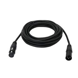 (5m) DMX Stage Light Cable,DJ XLR Cable,SinLoon 3-Pin Male XLR to 5-Pin Female XLR DMX Turnaround Connection for Blue Yeti Pro,Moving Head Light Par Light Spotlight with XLR Input & Output (3Male)