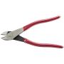 Klein Tools D228-8 Pliers, Diagonal Cutting Pliers with Short Jaw and Beveled Knives, High-Leverage Color-Coded Wire Cutters, 8-Inch