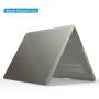 IBENZER Macbook Pro 13 Inch Case 2015 2014 2013 end 2012 A1502 A1425, Hard Shell Case with Keyboard Cover for Old Version Apple Mac Pro Retina 13, Gray, R13GY+1