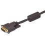 Monoprice 102505 15-Feet 28AWG Standard HDMI to DVI Adapter Cable with Ferrite Cores, Black (102505) Monoprice 102505 15-Feet 28AWG Standard HDMI to DVI Adapter Cable with Ferrite Cores, Black (102505)
