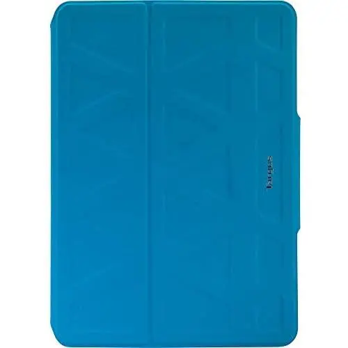 Targus 3D Protection Case for Apple iPad (6th / 5th gen), iPad Pro (9.7-Inch), iPad Air 2 & iPad Air with Slim TriFold Stand Cover, Multi-Angle Viewing, Magnetic Sleep/Wake Closure, Blue (THZ61202GL)