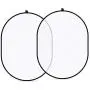 Neewer Professional Lighting Studio 5x7 feet/150x200 cm Pop out Foldable Soft Diffuser Disc Panel Reflector with Carrying Case for Studio and Outdoor Portrait, Product Photography, Video Shooting
