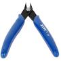 Professional Pliers Cutter Electronic Flush Wire Cutter Carbon Steel Cutting Nippers for Electrical Jewelry making (Blue)