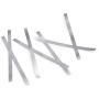 Pure Nickel Strip- 0.15x8x100mm 99.6% Nickel for 18650 Soldering Tab for High Capacity Lithium, Li-Po Battery, NiMh and NiCd Battery Pack Battery and Spot Welding, 100 Count, a U.S. Solid Product