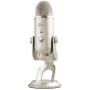 Blue Yeti USB Mic for Recording & Streaming on PC and Mac, 3 Condenser Capsules, 4 Pickup Patterns, Headphone Output and Volume Control, Mic Gain Control, Adjustable Stand, Plug & Play - Platinum