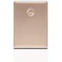 G-Technology 2TB G-DRIVE Mobile USB-C (USB 3.1 Gen 1) Portable External Hard Drive, Gold - 0G10340