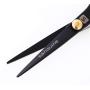 Sanguine Professional Hairdressing Scissors, 5.5 inch, 14 cm, Deep Black