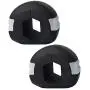 Jawline Exerciser Double Chin Reducer Face 2 pcs Neck Exerciser Double Chin Reducer Jaw Exerciser Chisell Jawline Face Slim Jawline Shaper Facial Exerciser Ball Keep Your Face Slim Coordinated (Black)