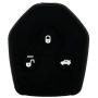 SEGADEN Silicone Cover Protector Case Holder Skin Jacket Compatible with SUBARU 3 Button Remote Key Fob CV4253 Black