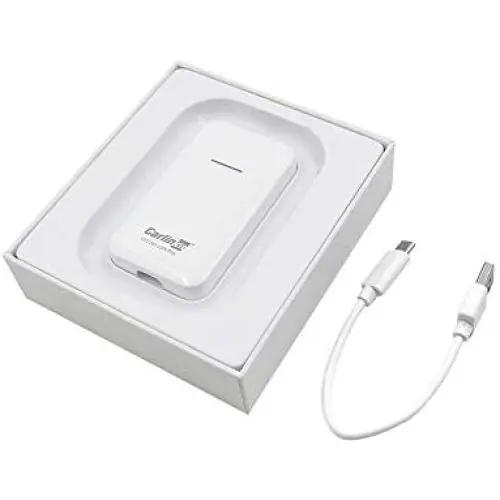 2021 Wireless CarPlay CarlinKit 2.0 Adapter U2W for Factory Wired CarPlay Cars, Compatible with Audi/Porsche/Volvo/Volkswagen/Ford SYNC3.4, Online Upgrade iOS 13-14, Convert Wired to Wireless CarPlay 2021 Wireless CarPlay CarlinKit 2.0 Adapter U2W for Factory Wired CarPlay Cars, Compatible with Audi/Porsche/Volvo/Volkswagen/Ford SYNC3.4, Online Upgrade iOS 13-14, Convert Wired to Wireless CarPlay