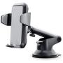 Upgraded Car Phone Holder KLKE Universal Cell Phone Holder for Car Strong Suction Cup Dashboard Windshield Car Phone Mount with Quick Release Landscape Portrait Mode for iPhone Samsung Galaxy LG