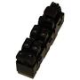 GM Genuine Parts 15883323 Front Driver Side Door Lock and Window Switch with Mirror Switch and Module