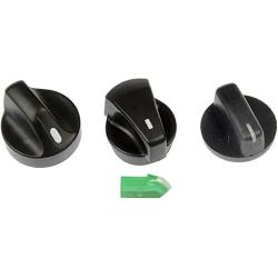 Dorman 76884 HVAC Heater Control Knob Assortment for Select Ford / Lincoln / Mercury Models, Black