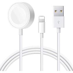 Smart iWatch Charger Watch Charging Cable for Apple Watch Series SE/6/5/4/3/2/1 iOS 6.0 & iPhone 12/11/Pro/Max/XR/XS/XS Max/X&iPad Series