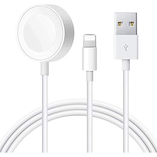 Smart iWatch Charger Watch Charging Cable for Apple Watch Series SE/6/5/4/3/2/1 iOS 6.0 & iPhone 12/11/Pro/Max/XR/XS/XS Max/X&iPad Series