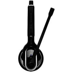 Sennheiser SD Pro 1 ML (506010) - Single-Sided, Multi Connectivity Wireless DECT Headset for Desk Phone & Certified for Skype for Business, Ultra Noise-Cancelling Microphone (Black)