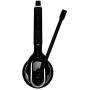 Sennheiser SD Pro 1 ML (506010) - Single-Sided, Multi Connectivity Wireless DECT Headset for Desk Phone & Certified for Skype for Business, Ultra Noise-Cancelling Microphone (Black)