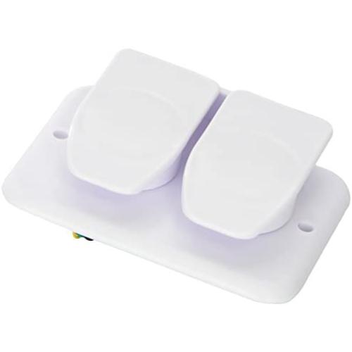Prime Products 08-6214 Compact TV/Phone Receptacle