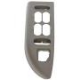 cciyu Window Switch Bezel Front Left Driver Side Replacement fits for 2001-2002 Ford F150 Truck Replace YL3Z 14525-AAC (Gray)