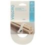 VELCRO Brand ONE-WRAP Bundling Ties – Reusable Fasteners for Keeping Cords and Cables Tidy – Cut-to-Length Roll, 12ft x 3/4in, White (91808)