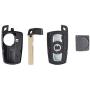 Keyless Entry Remote Control Car Key Fob Case Shell Replacement for BMW 1 3 5 Series 325i 328i 335i E90 E92 E93 X1 X3 X5 Z4 Key Fob Shell Case