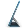 iPad Mini 1 2 & 3 Case - DUAL Blue Cover with Rubberized back and Smart Feature for Apple iPad Mini 1st 2nd & 3rd