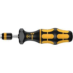 Wera 05074733001 Kraftform ESD 7445 Hexagon Torque Screwdriver, 1/4'' Head, 2.5-11.5''/lbs Variable Torque Adjustment Range