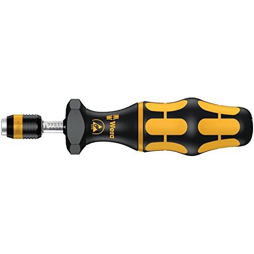 Wera 05074733001 Kraftform ESD 7445 Hexagon Torque Screwdriver, 1/4'' Head, 2.5-11.5''/lbs Variable Torque Adjustment Range