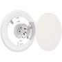 ECOELER 6 Inch LED 5000K Low Profile Surface Mount Disk Light, Aluminum Baffle Trim, 15W ultra thin modern fixture lighting, Day light, 1100lm, Suitable for 4/6 J-box, Energy Star & UL-Listed Approved