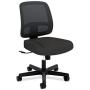 HON ValuTask Task Chair, Mesh Back Computer Chair for Office Desk, Black (HVL205)