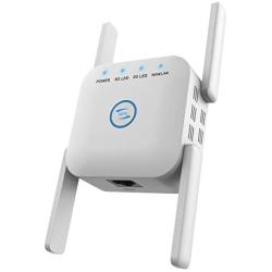 WiFi Range Extender, Beenate 1200Mbps Signal Booster Repeater, Dual Band 2.4G & 5Ghz WiFi Extender, 4 Antennas Full Coverage with Ethernet Port and WPS, Ap Repeater Mode Wireless Signal Booster