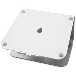Rain Design 10032 mStand Laptop Stand, Silver (Patented), Ergonomic Aluminum Computer Riser for Office or Home Desk Setup, Compatible with MacBook Air Pro