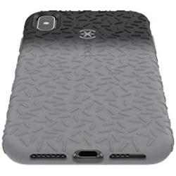 Speck Products CandyShell Fit iPhone Xs Max Case, Black Ombre Gunmetal/Gunmetal Grey