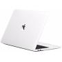 TOP CASE MacBook Pro 13 inch Case 2019 2018 2017 2016 Release A2159 A1989 A1706 A1708, 4 in 1 Essential Rubberized Hard Case, Keyboard Cover, Screen Protector, Sleeve for MacBook Pro 13'' - Matte Clear