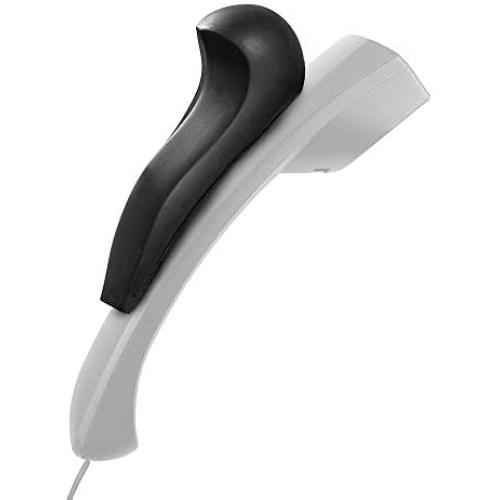Power Gear Telephone Shoulder Rest, 10 Pack, Hands Free Phone Conversations, Designed for Comfort, Strong Adhesive, Ergonomic Design, Black, 52244