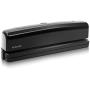 Electric 3 Hole Punch, VEYETTE Black Fast Hole Puncher 15-20 Sheets,Use AC or 6 AA Battery