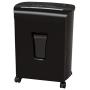 Sentinel Shredders FM121P-BLK 12-Sheet High Security Micro Cut Paper Credit Card Shredder with Waste Bin Shredder, Black