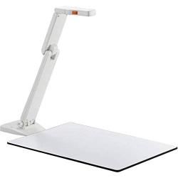 Elmo 1433-6 Model OX-1 Visual Presenter with Writing Board, 1/3.2'' CMOS Sensor, Captures 1080p Full HD at Up to 15fps and 720p at Up to 30fps Via USB, 14.7'' x 11.1'' 4:3 Imaging Area, Built-in Micropho