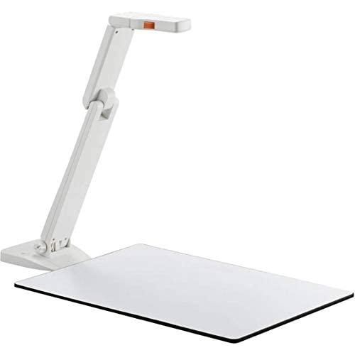 Elmo 1433-6 Model OX-1 Visual Presenter with Writing Board, 1/3.2'' CMOS Sensor, Captures 1080p Full HD at Up to 15fps and 720p at Up to 30fps Via USB, 14.7'' x 11.1'' 4:3 Imaging Area, Built-in Micropho