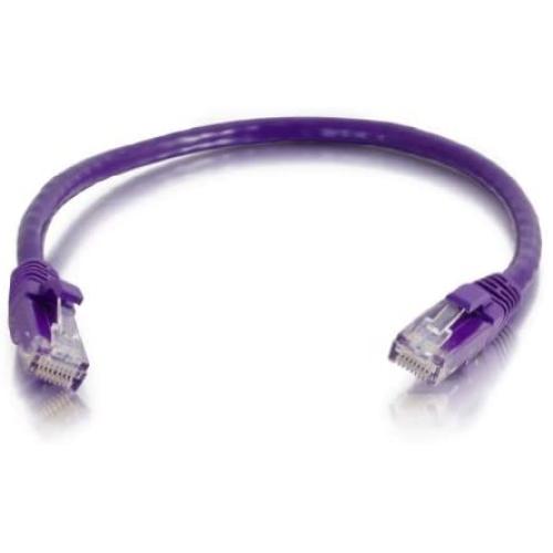 C2G 00470 Cat5e Cable - Snagless Unshielded Ethernet Network Patch Cable, Purple (10 Feet, 3.04 Meters)