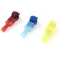 Hilitchi 140pcs T Tap Wire Connectors T-Tap Quick Splice Electrical Wire Tap Connector 22-16/16-14/12-10 Gauge and Fully Insulated Male Spade Disconnect Terminals Set