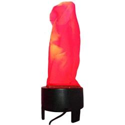 LED Fake Fire Flame Light 3D Flickering Fire Flame Electronic Flame Night Light Prop Simulated Flame Lamp Prop for Halloween Christmas Indoor Party Decoration, US Plug (Long Flame)