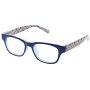 Peepers by PeeperSpecs Womens Apres Ski Focus Square Blue Light Filtering Reading Glasses