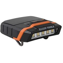 Klein Tools 56402 LED Light, Cap Visor Clip Light with Pivoting Head, 2 x AAA Batteries Included