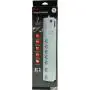 GE Pro 7-Outlet Surge Protector, 3ft. Power Cord, Twist-to-Lock Safety Covers, White, 34768