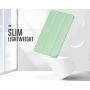 MoKo Case Fit New iPad Air 4th Generation 2020 - iPad Air 4 Case 10.9 inch Slim Lightweight Shell Stand Cover with Translucent Frosted Back Protector for iPad Air 4, Auto Wake/Sleep, Green