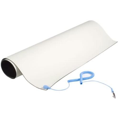 StarTech.com Anti-Static Mat - 25” x 27.5” Electrical Grounding Desk Pad - for Home or Work - Beige (M3013)
